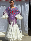 Traje flamenca Sevilla liso