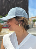 Gorra efecto lino personalizable