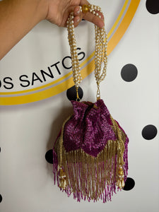 Bolso perlas