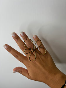 Anillo flor