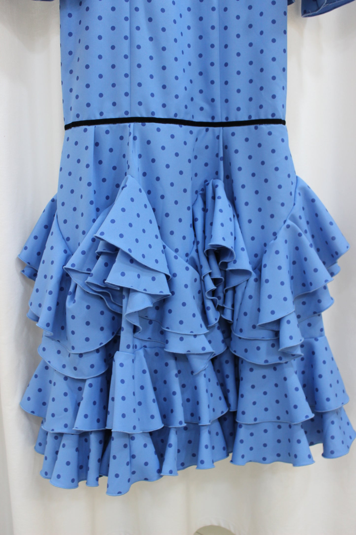Vestido Jacinto Lunares Azul