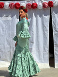 Traje flamenca Sevilla liso