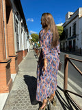 Vestido gasa floral