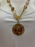 Collar monedas