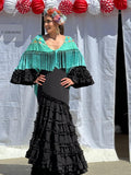 Traje flamenca Sevilla liso