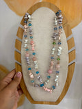 Collar piedras brillos