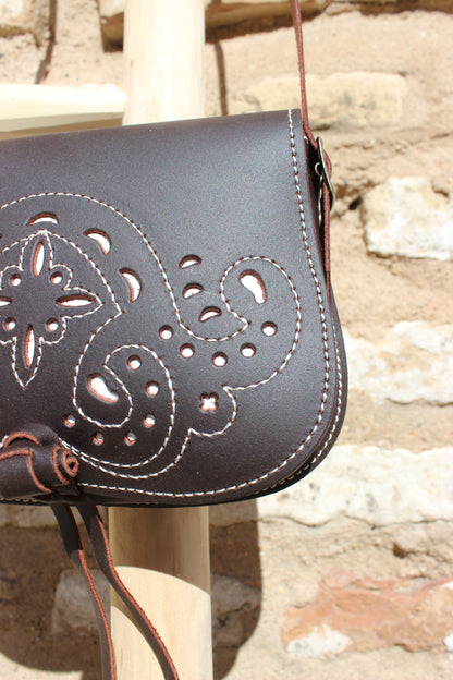 Bolso Bellota Picado Oscuro